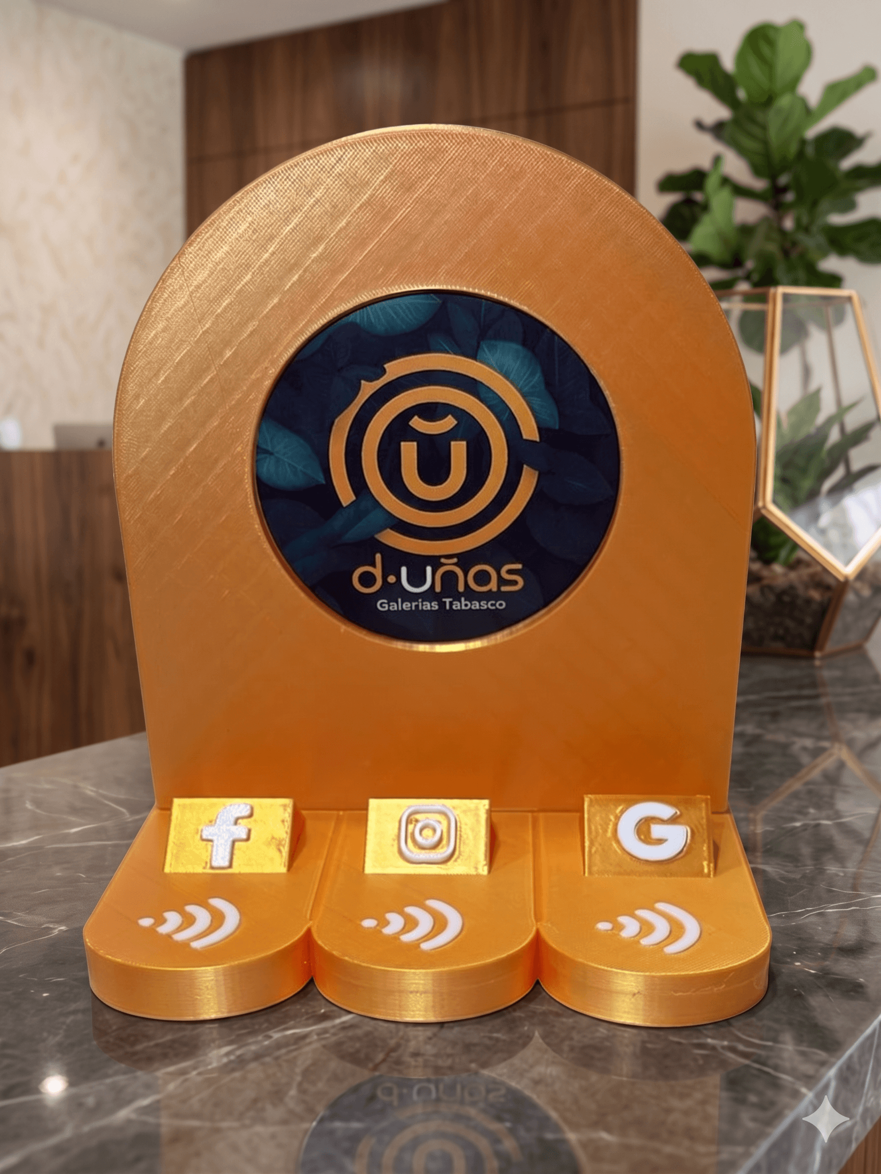 Display NFC d·uñas